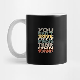 Funny Typography Mug